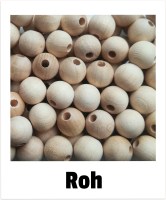 Holzperlen 12mm roh